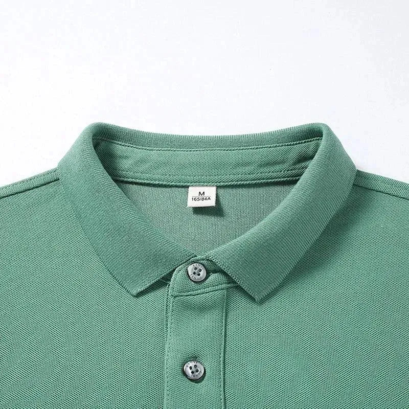 Buttoned Men Polo Shirt-Polo Shirt-LeStyleParfait