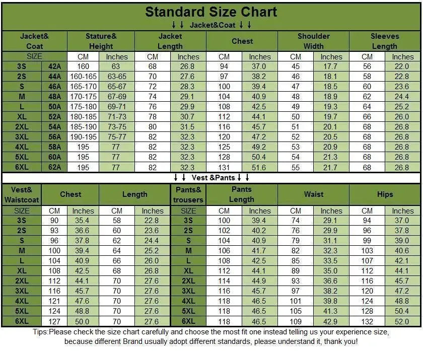 Caine Business Style Three Piece Suit - Three Piece Suit - LeStyleParfait