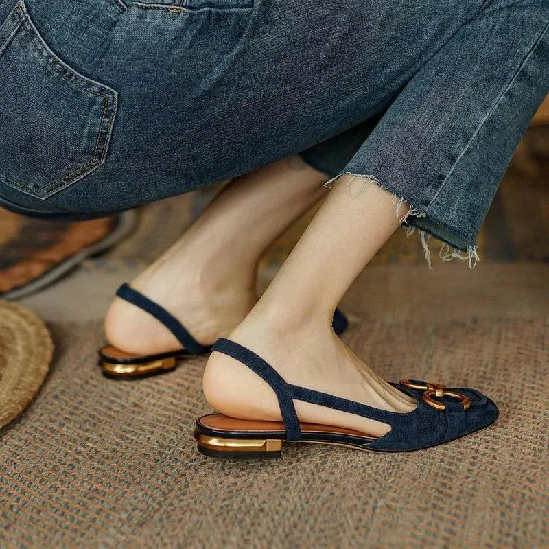 Casandra Flat Shoes - Sandals - LeStyleParfait
