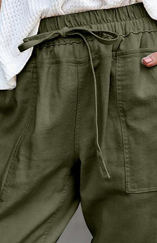 Casual Ankle Banded Women's Pants - Women Pants - LeStyleParfait Kenya
