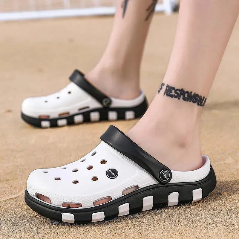 Casual Beach Croc Shoes fashion image