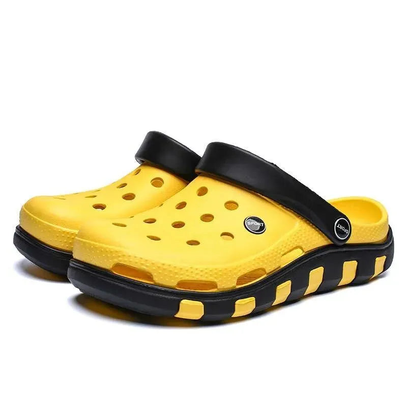 LeStyleParfait Shoes Men's Crocs PVC Crocs-Crocs