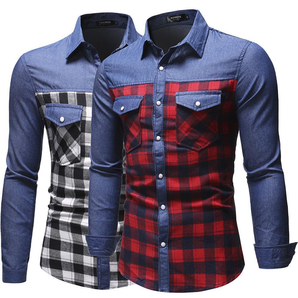 Casual Denim Shirt For Men - Shirt - LeStyleParfait Kenya