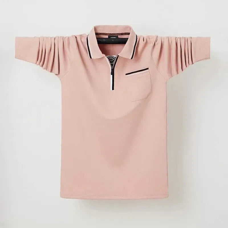 Casual Polo Shirt Men with Chest Pocket - Polo Shirt - LeStyleParfait