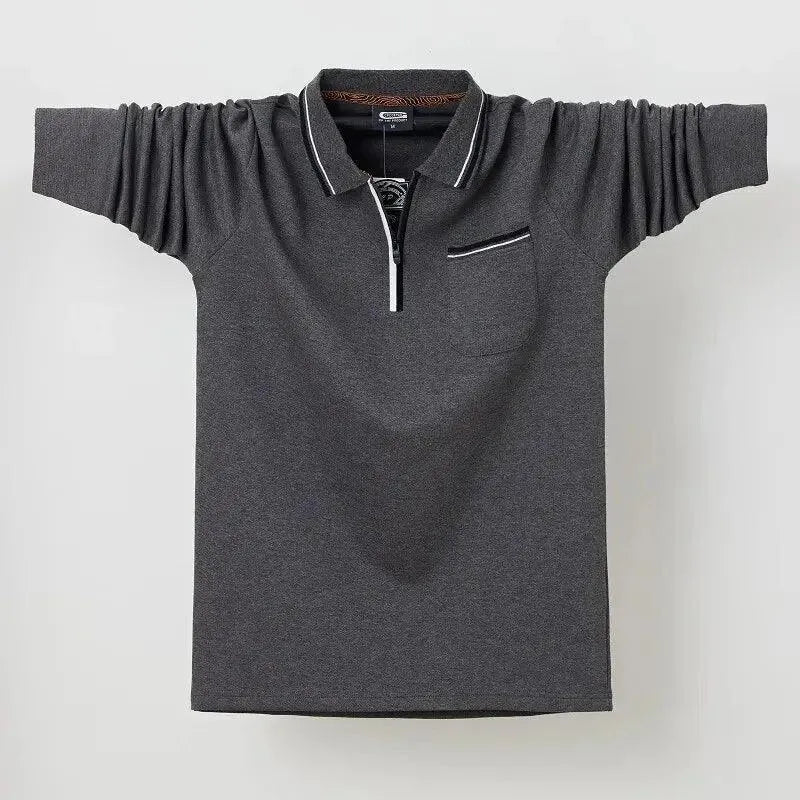 Casual Polo Shirt Men with Chest Pocket - Polo Shirt - LeStyleParfait