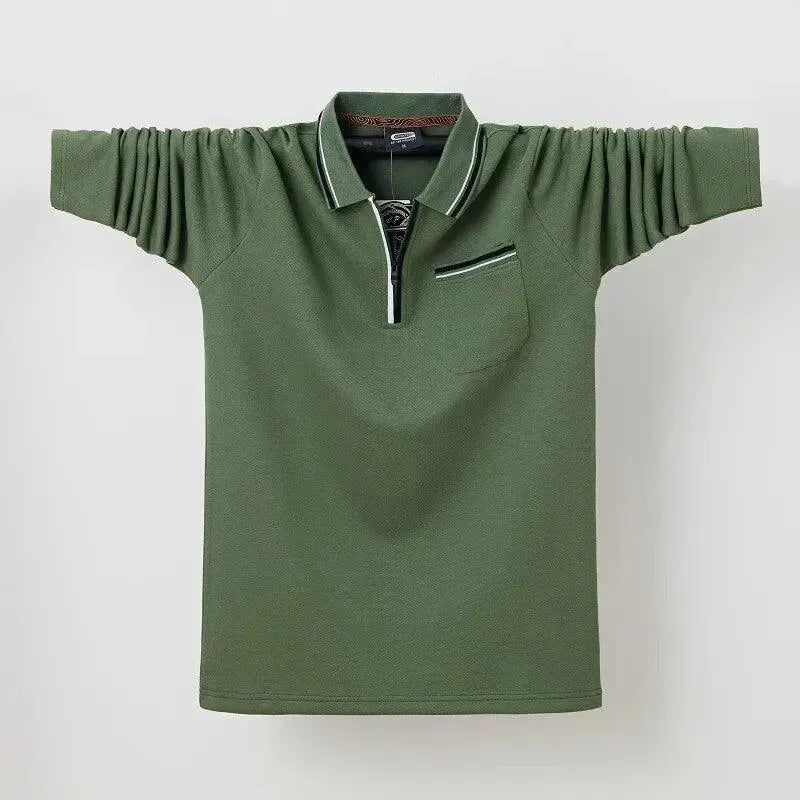 Casual Polo Shirt Men with Chest Pocket - Polo Shirt - LeStyleParfait