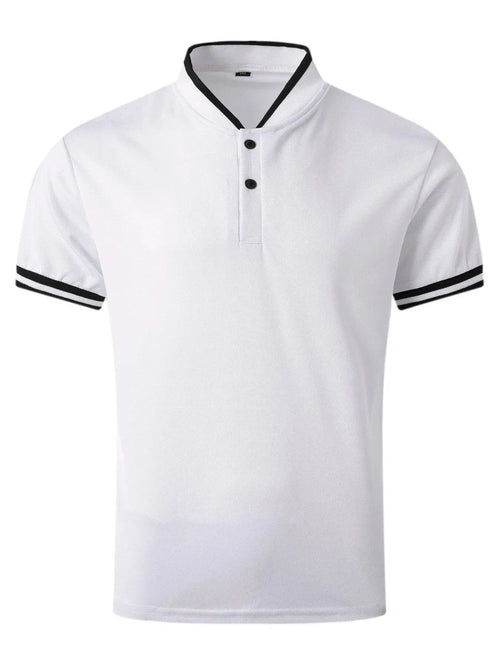 Casual Short-Sleeved Men Polo Shirt - Polo Shirt - LeStyleParfait