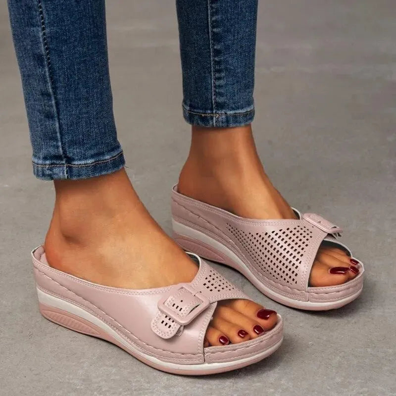 Casual Slip On Wedge Shoes - Wedge Shoes - LeStyleParfait