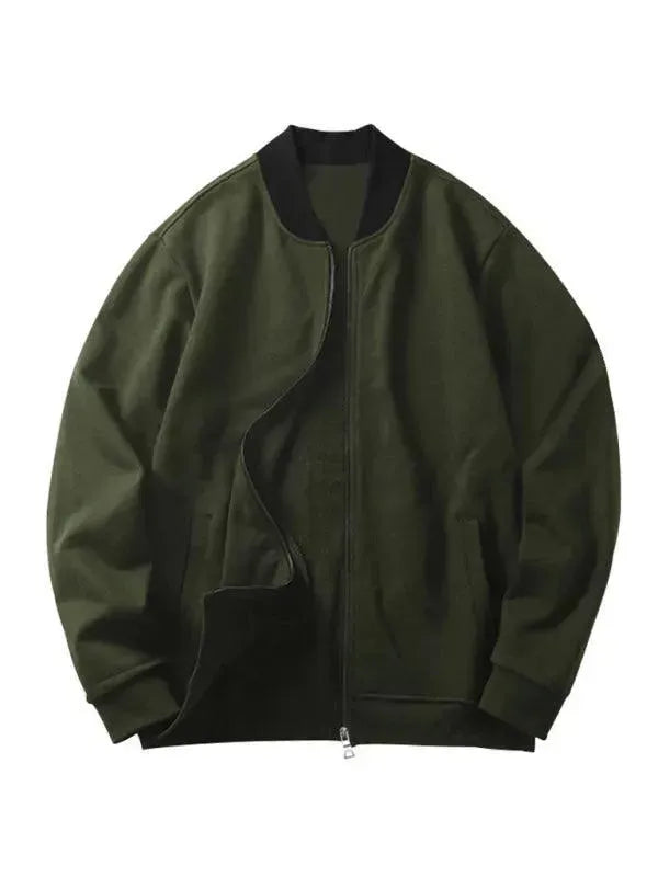 Men's Clothing Set Casual Zipper Plain-Solid Outfit Set - LeStyleParfait