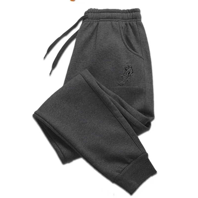 Pantalon de jogging décontracté et sportif pour homme - Taille mi-haute, sensation de chaleur