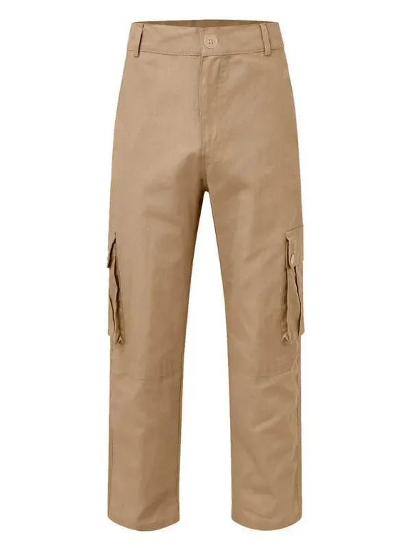 Casual Straight Loose Men Cargo Pants - Cargo Pants - LeStyleParfait