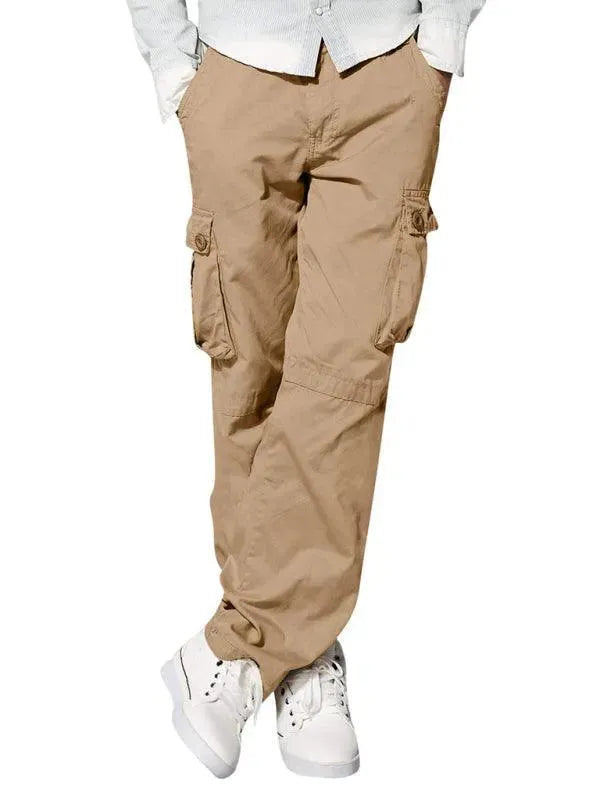 Casual Straight Loose Men Cargo Pants - Cargo Pants - LeStyleParfait
