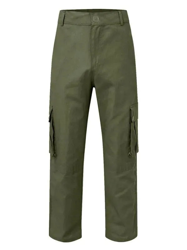 Casual Straight Loose Men Cargo Pants - Cargo Pants - LeStyleParfait