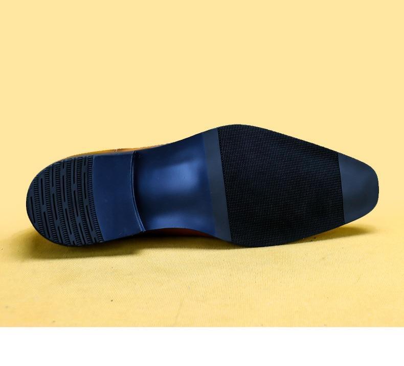 Cencio Monk Strap Oxford Shoes For Men - Shoes - LeStyleParfait Kenya