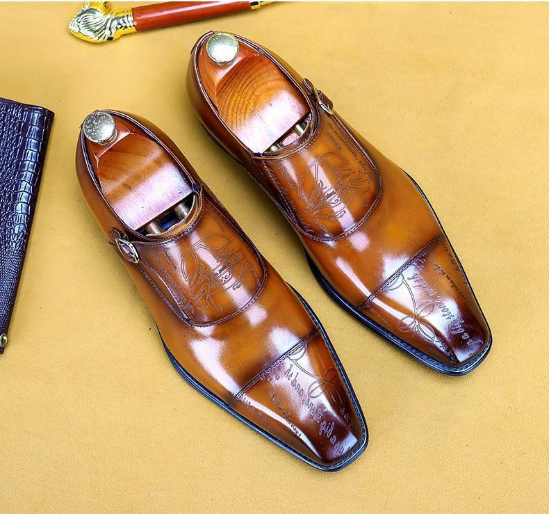 Buy Cencio Monk Strap Oxford Shoes For Men at LeStyleParfait Kenya