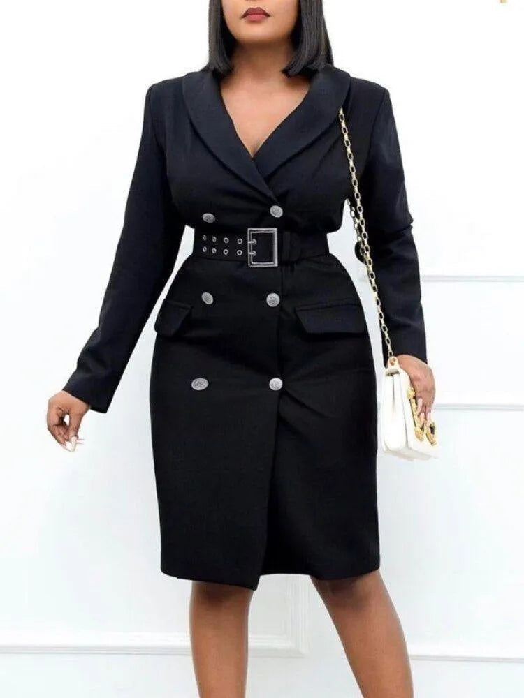 Chic Blazer Dresses Collection fashion image