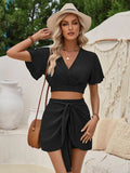 Chic Women Casual Two-Piece Shorts Set - Casual Shorts Set - LeStyleParfait