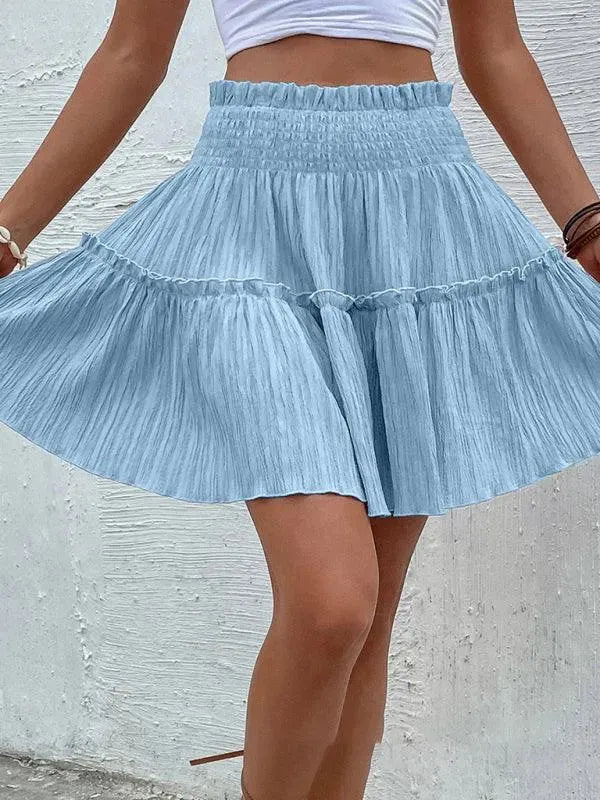 Classic Casual Mini Skirt-Women's Skirt-LeStyleParfait