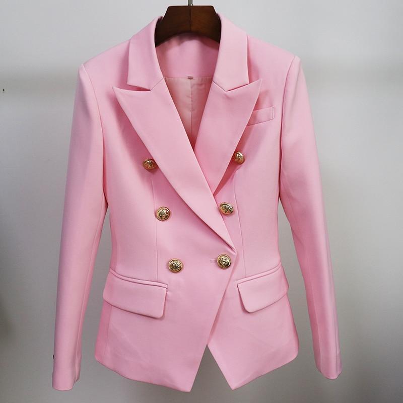 Classic Pink Blazer For Women - Blazer - LeStyleParfait Kenya