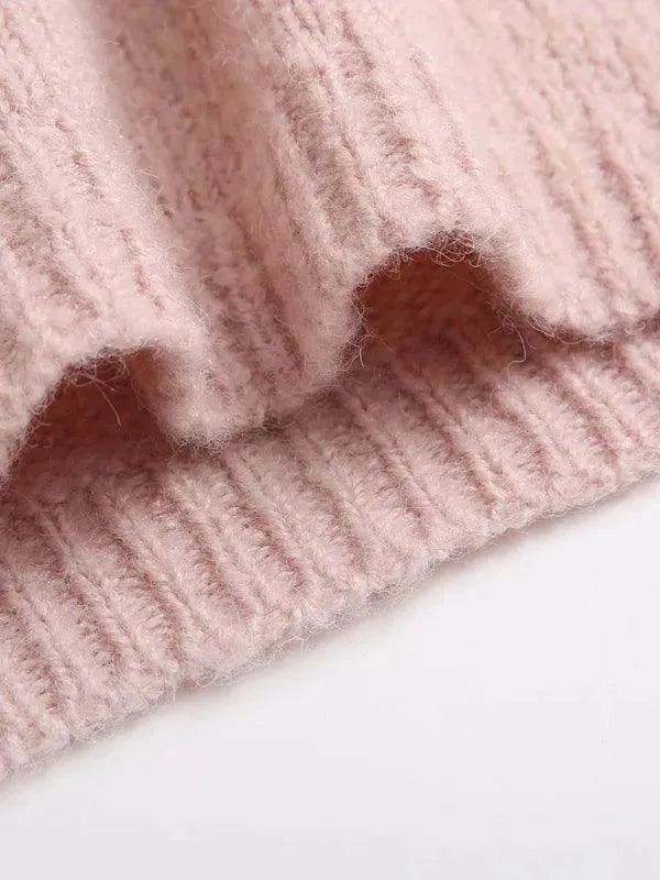 Contrast Striped Long Women Cardigan Sweater - Cardigan Sweater - LeStyleParfait