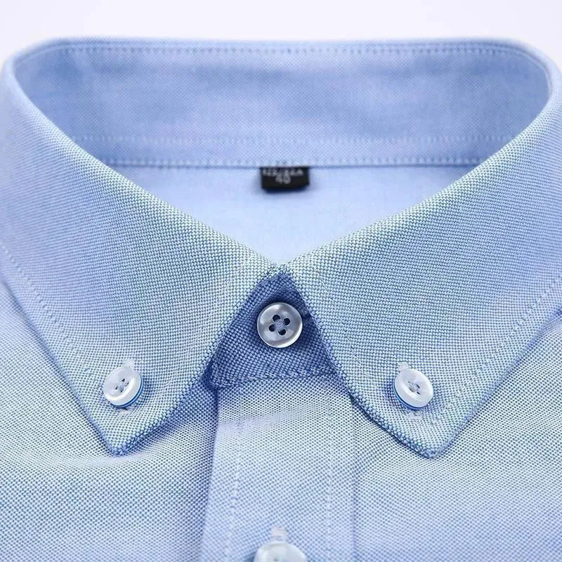 Cotton White Wedding Men Dress Shirt - Dress Shirt - LeStyleParfait