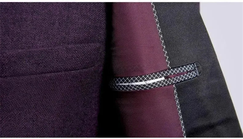 Cowell Tuxedo Wedding Suit, Shawl Collar - Tuxedo Suit - LeStyleParfait