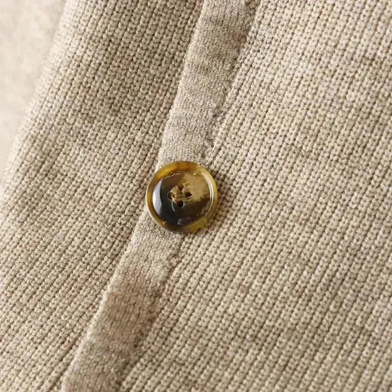 Cozy Casual Wool Two-Piece Pants Set - Casual Pants Set - LeStyleParfait