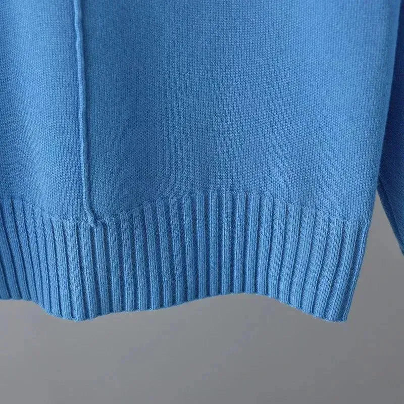 Cozy Women Casual Knit Two-Piece Set - Casual Knit Two-Piece Set - LeStyleParfait