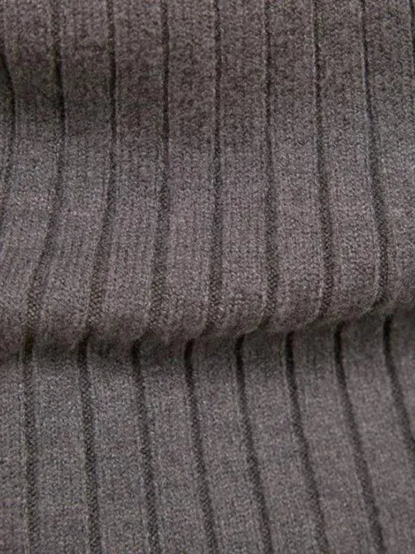 Cross-Border Slim Fit Turtleneck Men Sweater - Pullover Sweater - LeStyleParfait