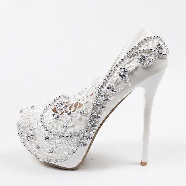 Elegant Floral Wedding Shoes For Women