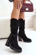  Heel boots model 201023 Step in style 