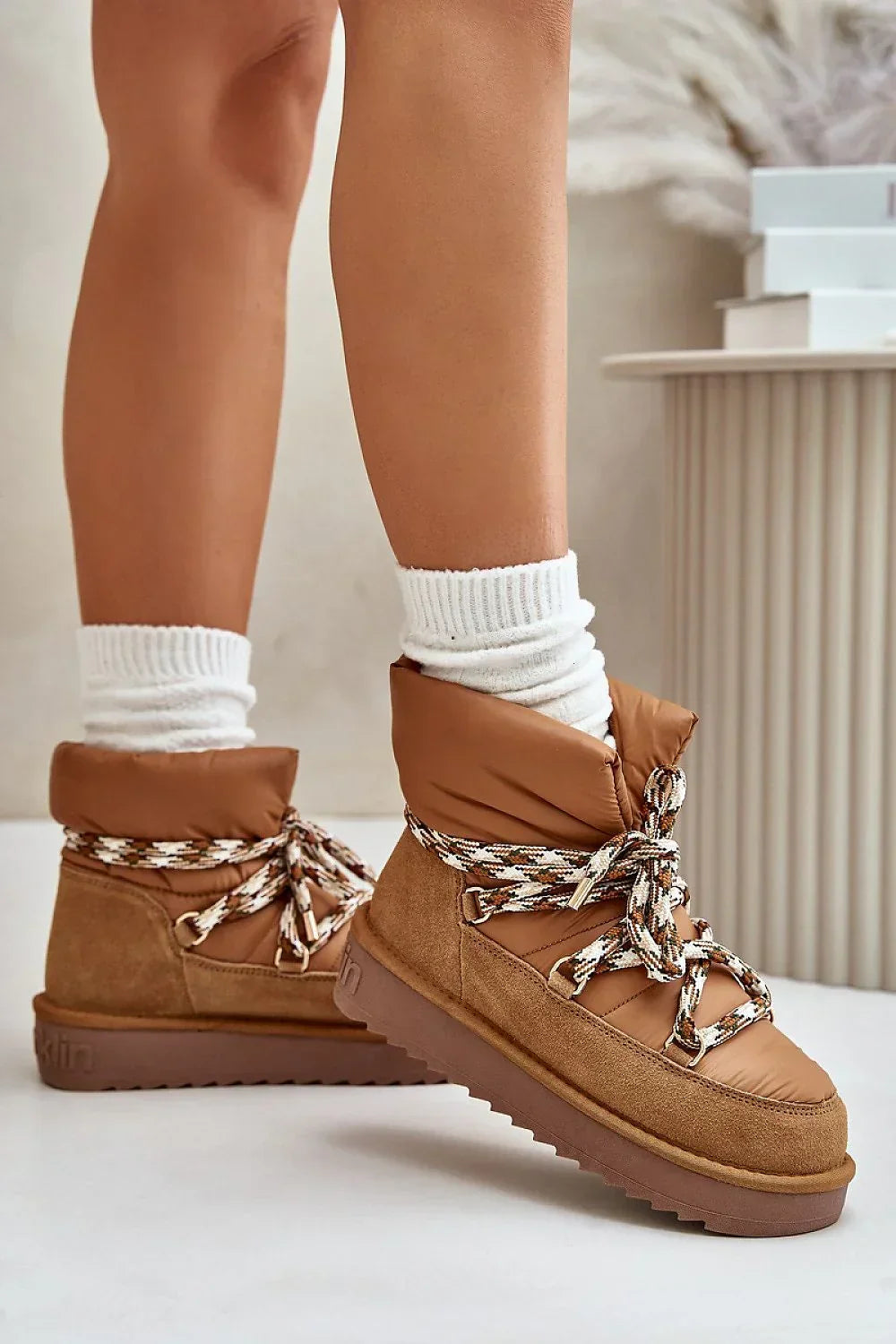  Snow boots model 202208 Step in style 