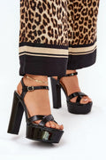  Heel sandals model 210803 Step in style 