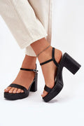  Heel sandals model 214093 Step in style 