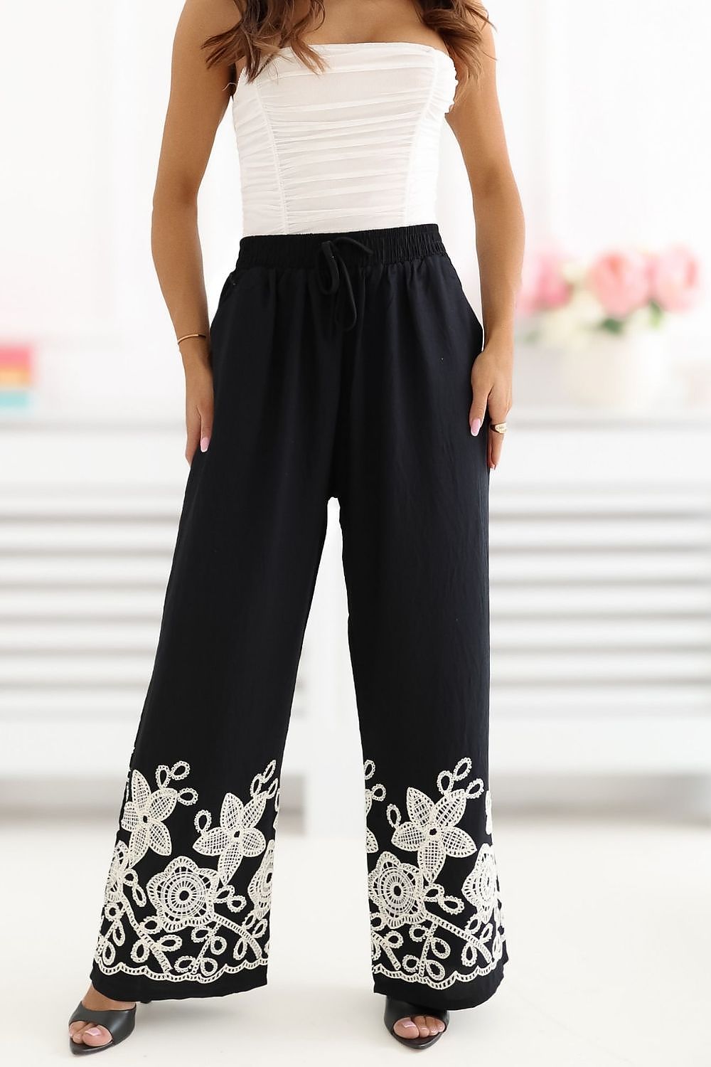  Women trousers model 227189 Factory Price 