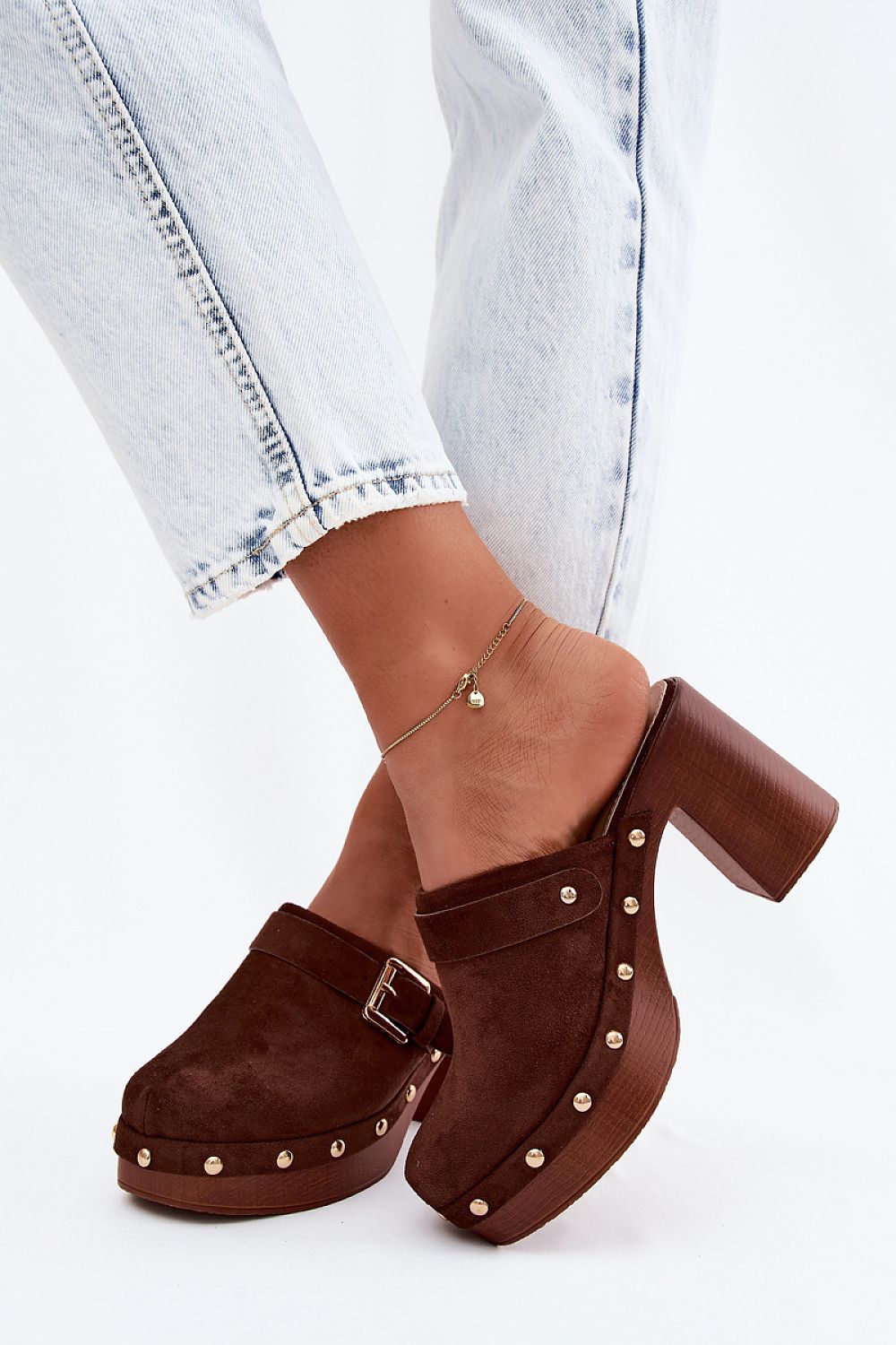  Heeled sandals model 228788 Step in style 