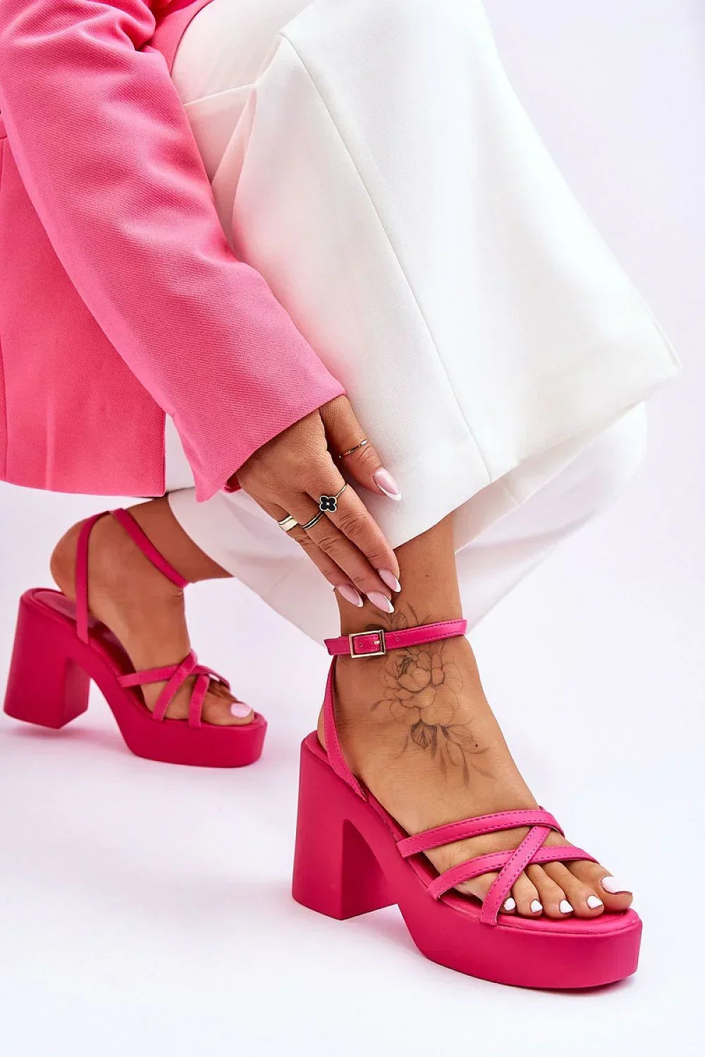  Heel sandals model 180544 Step in style 