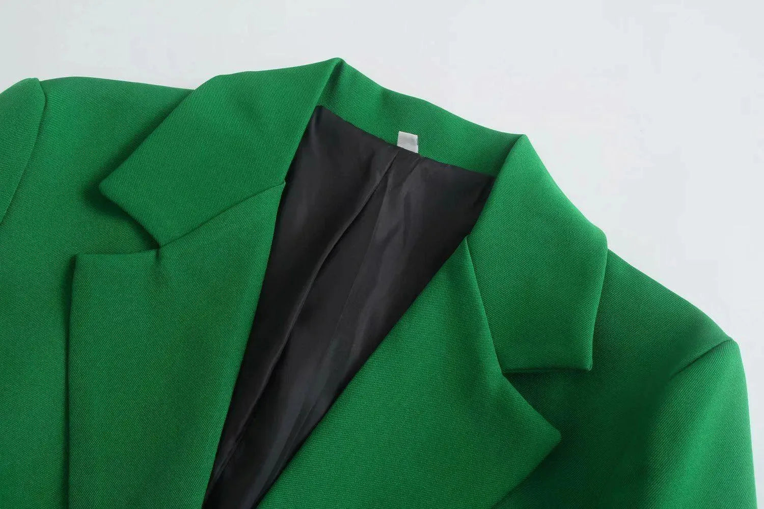 Dark Green Blazer Women - Casual - Plain-Solid - Women's Blazer - LeStyleParfait