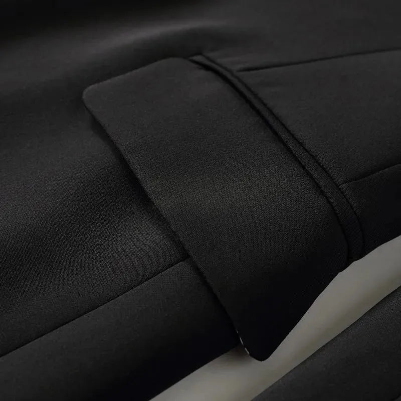 Detachable Hooded Blazer Women - Casual - Plain-Solid - Women's Blazer - LeStyleParfait