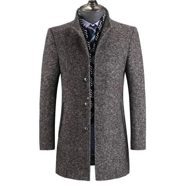 DiCaprio Wool Winter Coat - Winter Jacket - LeStyleParfait