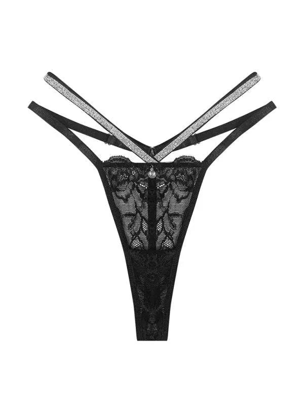 LeStyleParfait Women's Underwear Thongs Plain-Solid-Panties