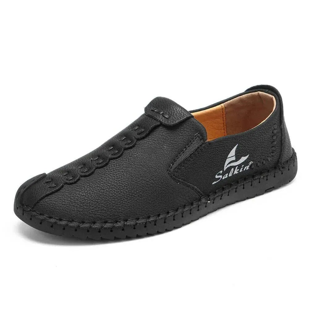 Drake Slip-On Leather Shoes - Casual Shoes - LeStyleParfait