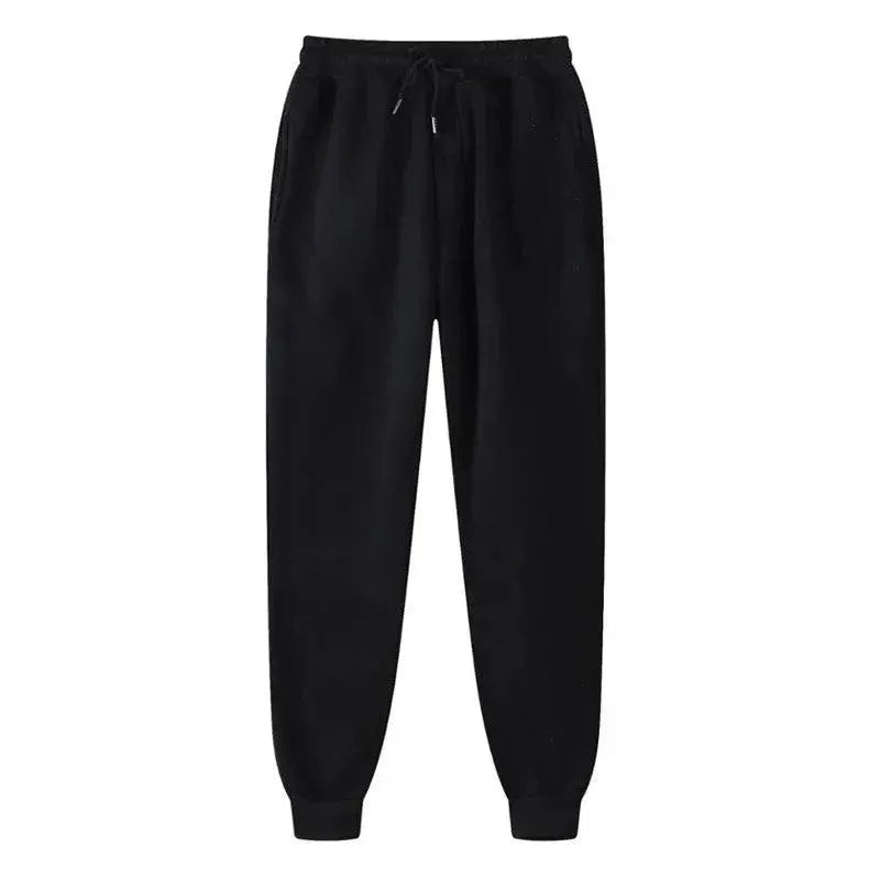Drawstring Fleece Jogger Pants - Jogger Pants - LeStyleParfait