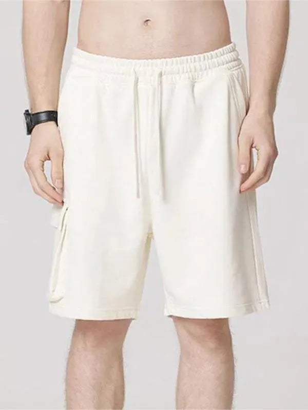Drawstring Men Cargo Shorts - Men's Shorts - LeStyleParfait