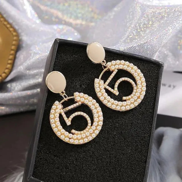 Drop Earrings Gold & Silver For Women - Earrings - LeStyleParfait