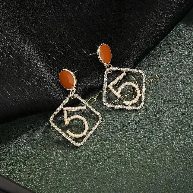 Drop Earrings Gold & Silver For Women - Earrings - LeStyleParfait