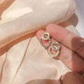 Drop Earrings Gold & Silver For Women - Earrings - LeStyleParfait