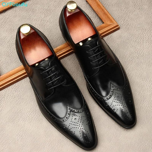 Edgardo Oxford Leather Shoes For Men - Shoes - LeStyleParfait Kenya