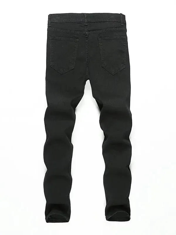 Men Ripped Skinny Fit Jean - Men's Jeans - LeStyleParfait