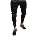 Men Jeans With Patches - Men's Jeans - LeStyleParfait